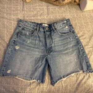 Denim Blue Women's Shorts
